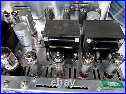 HH Scott 222-D Stereomaster Tube Integrated Amplifier (Fully working) Vintage