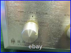 HH Scott 299C Stereomaster Vintage Tube Stereo Integrated Amplifier