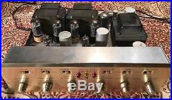 H. H SCOTT 299C vintage intergrated amp. Tube 7591 ecc83 beautiful condition