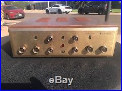 H. H. Scott Stereomaster 222-B Stereo Tube Amplifier Antique Vintage SERVICED