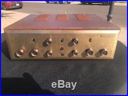 H. H. Scott Stereomaster 222-B Stereo Tube Amplifier Antique Vintage SERVICED