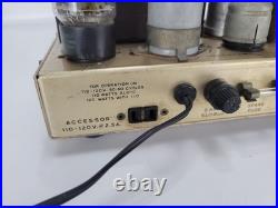 H. H. Scott Type 232 Vintage Tube Monoblock Power Amplifier Tested Working