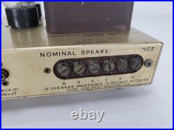 H. H. Scott Type 232 Vintage Tube Monoblock Power Amplifier Tested Working