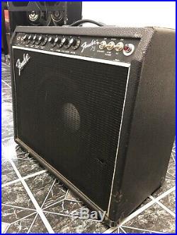 Hand-Wired Vintage FENDER 75 1x12 Tube Guitar Amp Combo 1980