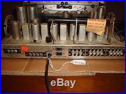Harman Kardon Stereo Festival Ta-230 Tube Amp Amplifier Am/fm Vintage 1958
