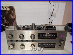 Harmon Kardon TA-3000X Stereo Recital II AM FM 7408, 12ax7 Tube Receiver. Works