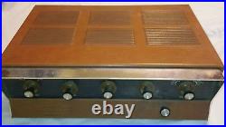 Heathkit AA-151 Vintage Tube Stereo Power Amplifier Very Nice Estate Find