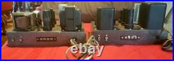 Heathkit A-7 Vintage Mono Block Tube Amplifiers Pair Untested