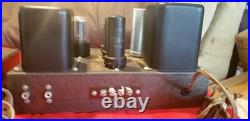 Heathkit A-7 Vintage Mono Block Tube Amplifiers Pair Untested