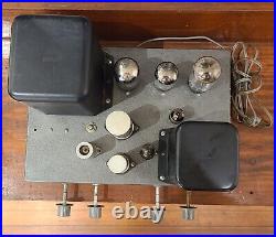 Heathkit A-9B Vintage Tube Audio Mono Amplifier Monoblock Serviced Tested