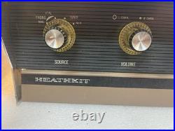 Heathkit Tube Amplifier 14W Stereo Vintage Hi-Fi as is