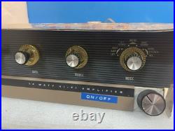 Heathkit Tube Amplifier 14W Stereo Vintage Hi-Fi as is