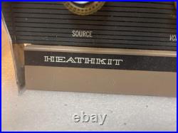 Heathkit Tube Amplifier 14W Stereo Vintage Hi-Fi as is