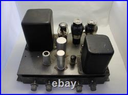 Heathkit Vintage A-9B Tube Amplifier Audio Mono Monoblock PARTS OR REPAIR
