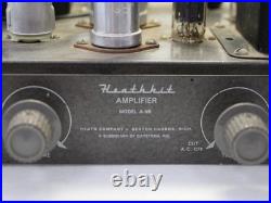 Heathkit Vintage A-9B Tube Amplifier Audio Mono Monoblock PARTS OR REPAIR Heathkit Vintage A-9B Tube Amplifier Audio Mono Monoblock PARTS OR REPAIR