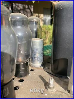 Heathkit Vintage W-5M Vacuum Tube Amplifier Amp for repair or parts