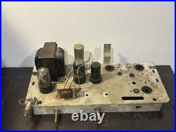 Hoffman A 300 vintage tube radio amplifier project convert to SE 6V6 guitar amp