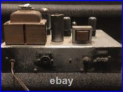 Home built vintage tube amplifier 1950's