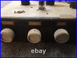 Home built vintage tube amplifier 1950's