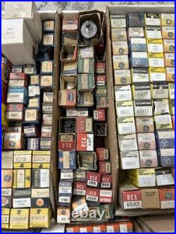 Huge 40 lbs Vintage Vacuum Tube Lot RCA, Tung-Sol, Raytheon, GE, Philco, Etc