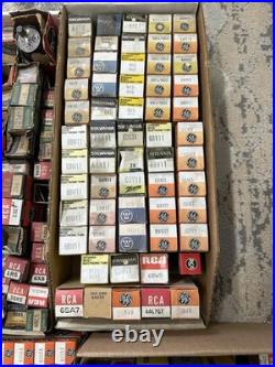 Huge 40 lbs Vintage Vacuum Tube Lot RCA, Tung-Sol, Raytheon, GE, Philco, Etc