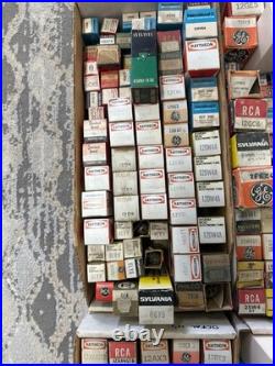 Huge 40 lbs Vintage Vacuum Tube Lot RCA, Tung-Sol, Raytheon, GE, Philco, Etc