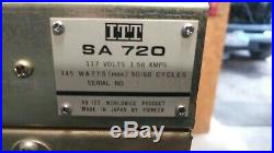 ITT SA 720 by Pioneer Vintage tube amp
