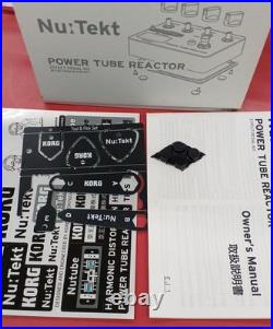 KORG Power Tube Reactor TR-S Guitar Tube Amp Effect Pedal Nutube Vintage Tone