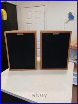 Klipsch Heresy II Speakers Tube Amplifier Friendly USA Sound Great