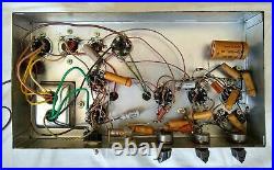 Knight Allied 10 Watt Mono Tube Amp Amplifier 6V6GT Vintage 1950s Tubes Tested