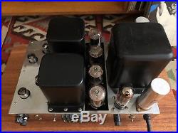 Knight Basic Stereo 60 / KB-85 6L6GC Vintage Tube Amplifier Fully Restored