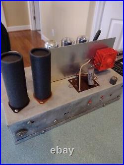 Kodak 7K4 Vintage Mono 35L6 Vacuum Tube Guitar Amp Amplifier 8 ROLA Harp Mic