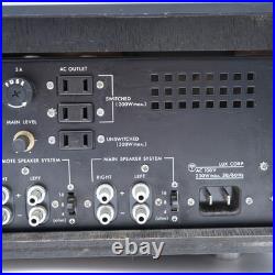 LUXMAN SQ38FD Tube Integrated Amplifier Vintage Hi-Fi Tested Working Japan