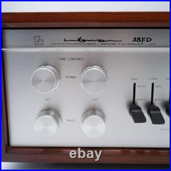 LUXMAN SQ38FD Tube Integrated Amplifier Vintage Hi-Fi Tested Working Japan