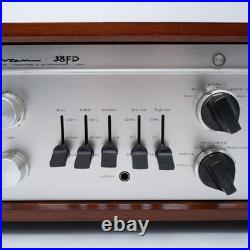LUXMAN SQ38FD Tube Integrated Amplifier Vintage Hi-Fi Tested Working Japan