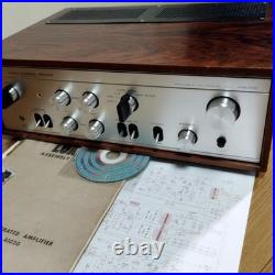 LUX KIT A1020 Tube Integrated Amplifier Tested Manual Vintage Japan 6RA8 PP