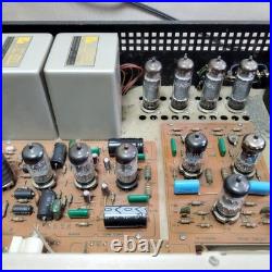LUX KIT A1020 Tube Integrated Amplifier Tested Manual Vintage Japan 6RA8 PP
