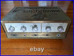 Lafayette LA-214 Tube Stereo Amplifier EL84 Single-Ended, All Vintage Tubes