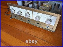 Lafayette LA-214 Tube Stereo Amplifier EL84 Single-Ended, All Vintage Tubes