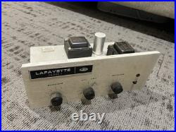 Lafayette PA-622 vintage tube amplifier project PA guitar amp Mullard 7189 #2