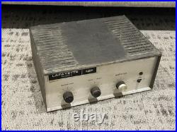 Lafayette PA-622 vintage tube amplifier project PA guitar amp Mullard 7189 tube