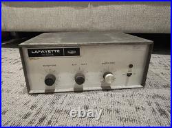 Lafayette PA-622 vintage tube amplifier project PA guitar amp Mullard 7189 tube