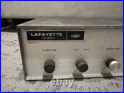 Lafayette PA-622 vintage tube amplifier project PA guitar amp Mullard 7189 tube