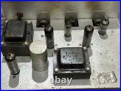 Lafayette PA-622 vintage tube amplifier project PA guitar amp Mullard 7189 tube