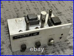 Lafayette PA-622 vintage tube amplifier project PA guitar amp Mullard 7189 tube