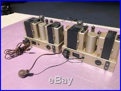 Leak TL12+ mono tube amp amplifier pair (2) serviced w vintage tubes