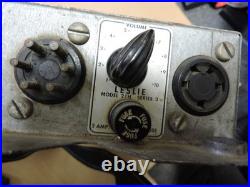 Leslie Model 21H Series 3 Vintage Tube Amplifier Organ Speaker For Parts/Rebuild