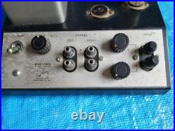 Luxman Km Q8 Vacuum Tube Amplifier Tested Working Vintage Audio Amp Hi-fi Valve