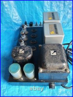 Luxman Km Q8 Vacuum Tube Amplifier Tested Working Vintage Audio Amp Hi-fi Valve