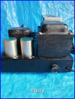 Luxman Km Q8 Vacuum Tube Amplifier Tested Working Vintage Audio Amp Hi-fi Valve